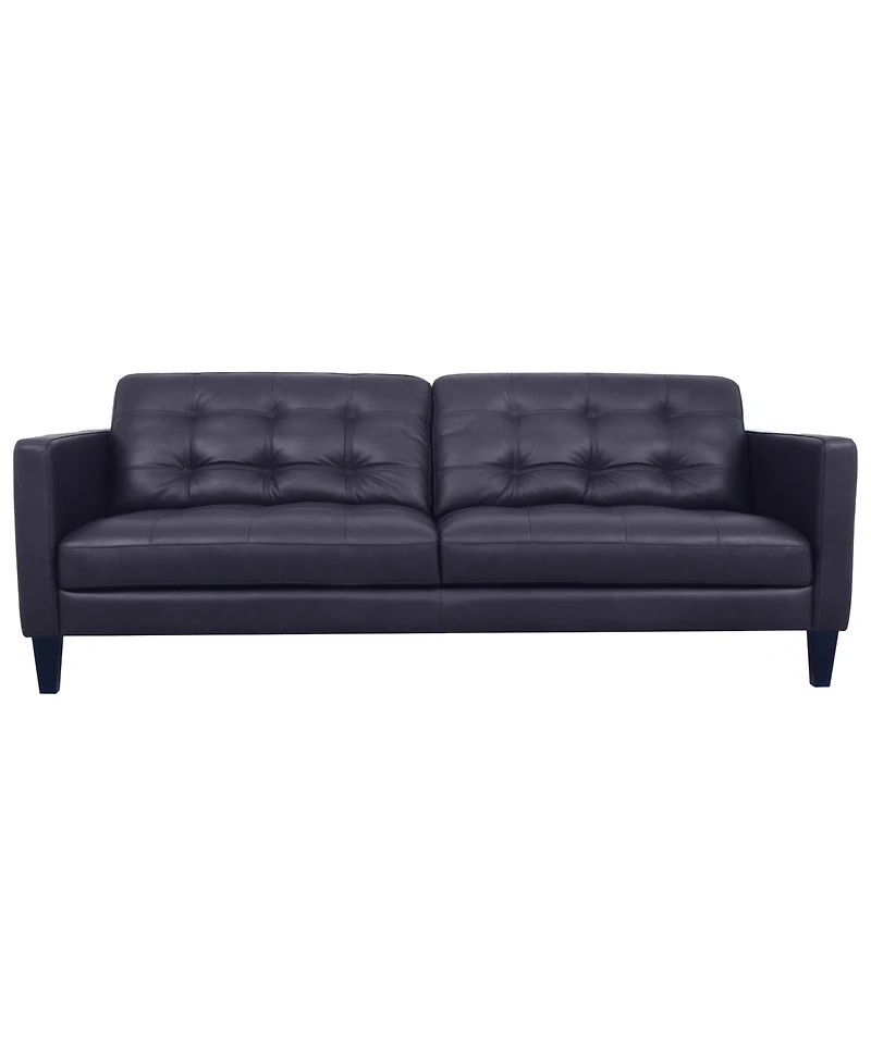 Pezley Leather Sofa, Created for Macy's