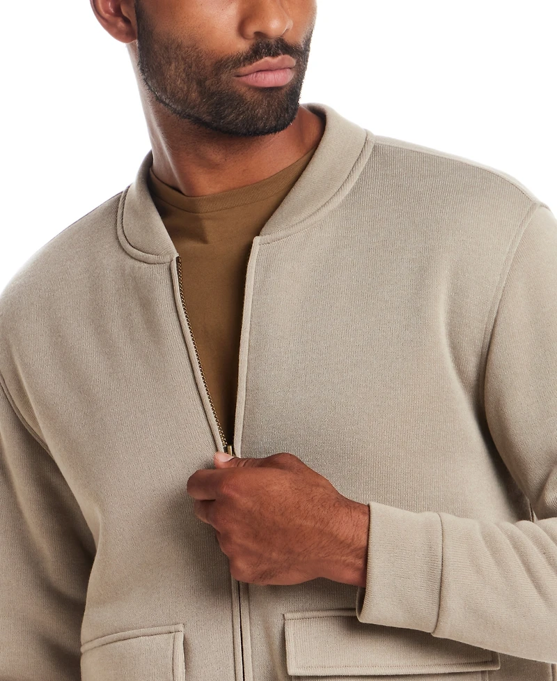 Weatherproof Vintage Men's Sherpa Lined Bomber Jacket