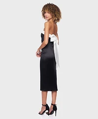 B Darlin Juniors' Strapless Sleeveless Dress