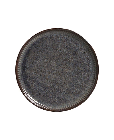 Porto Brasil Stoneware Linhas Dessert Plates, Set of 6
