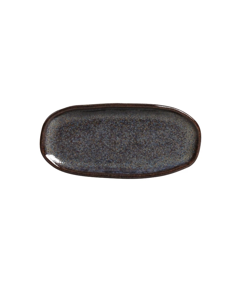 Porto Brasil Stoneware Shallow Oval Platters, Set of 4