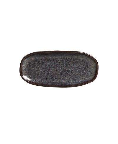 Porto Brasil Stoneware Shallow Oval Platters, Set of 4