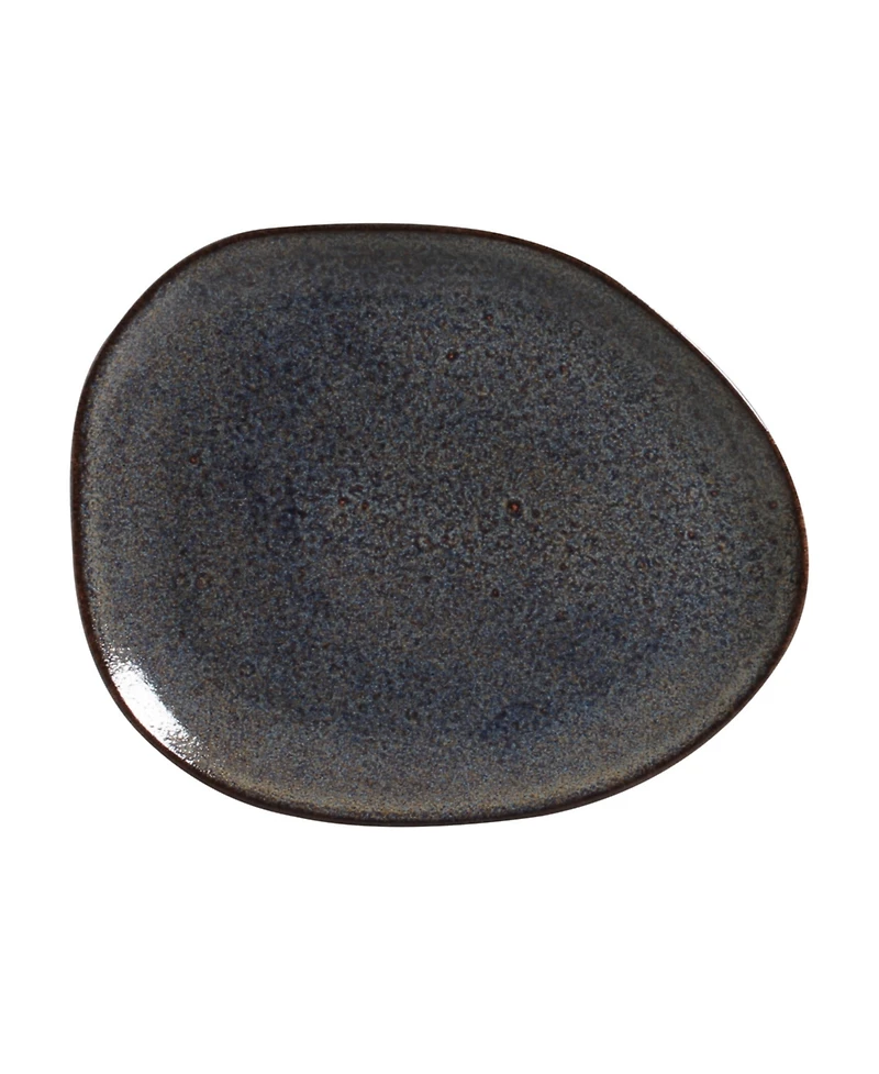 Porto Brasil Stoneware Oval Dinner Plates, Set of 6