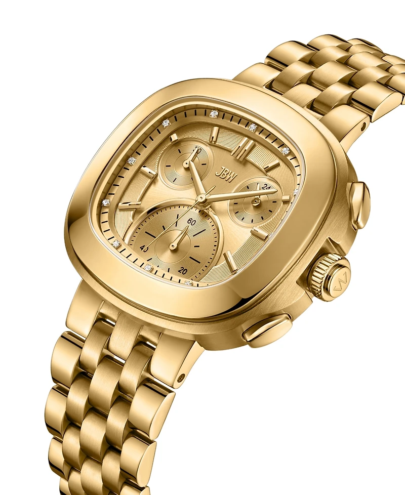 Jbw Men's Coast 0.06 ctw Diamond Watch, 38mm