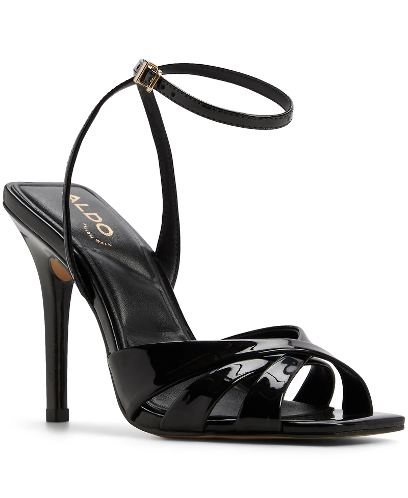 Aldo Women's Meteora Two-Piece Square Toe Dress Sandals