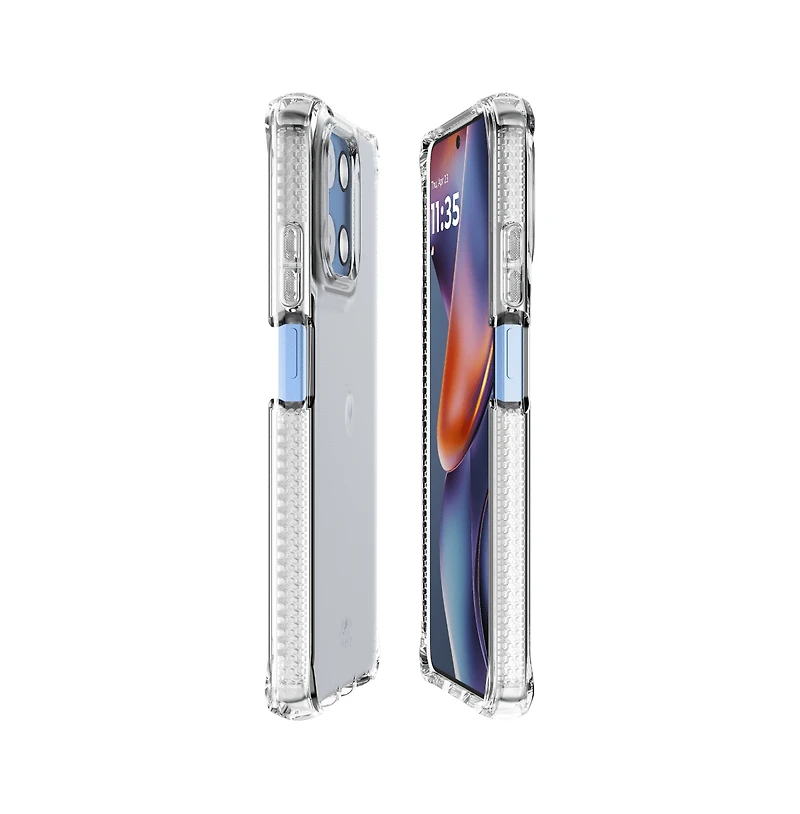 ITSkins Spectrum_R Clear Case for Motorola Kansas