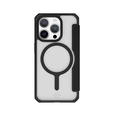 ITSkins Hybrid_R Folio MagSafe Case for Apple iPhone 15 Pro