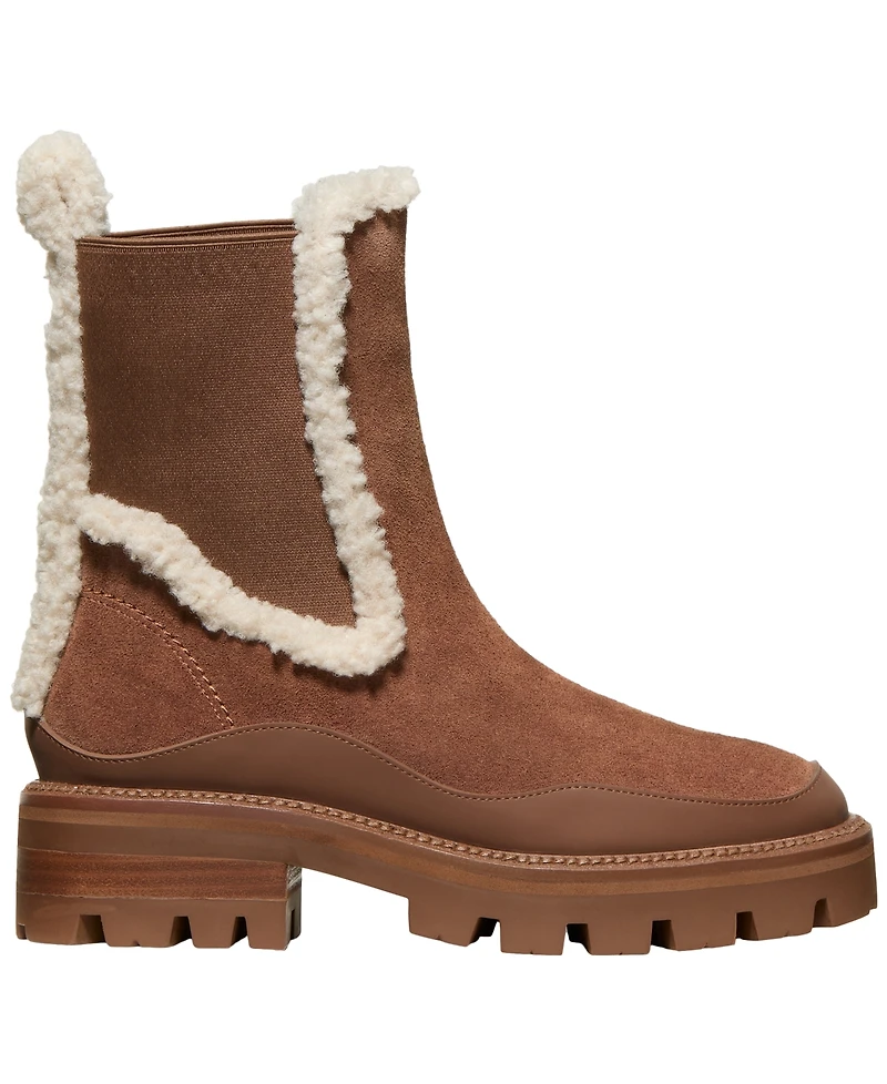 kate spade new york Women's Shearling Chelsea Boots