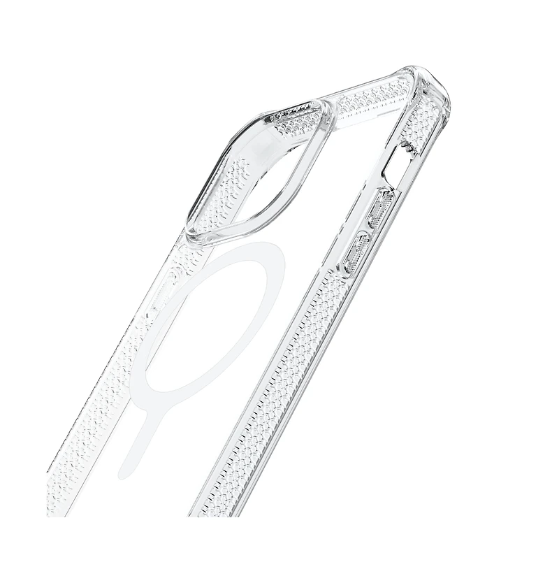ITSkins Hybrid_R Clear MagSafe Case for Apple iPhone / iPhone / iPhone