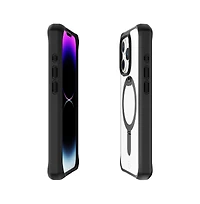 ITSkins Hybrid_R MagSafe Case with Stand for Apple iPhone 15 Pro Max