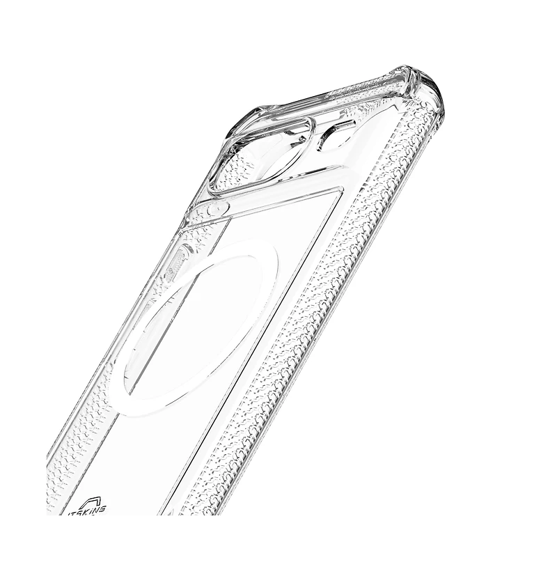 ITSkins Hybrid_R Clear MagSafe Case for Google Pixel 8