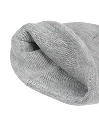Dungeons & Dragons Men's Ampersand Logo Embroidery Heather Gray Acrylic Knit Cuff Beanie