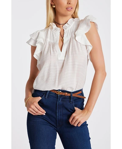 Bishop + Young Women's Margarita Poplin Top