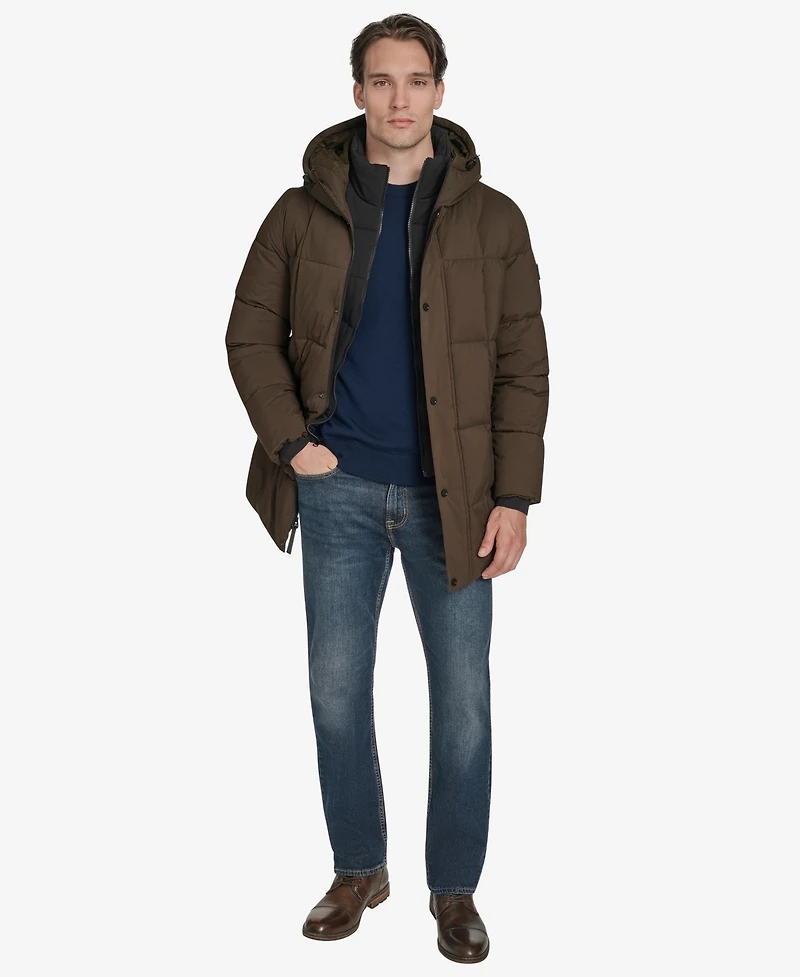 Marc New York Men's Millstream Tech Down Parka Jacket