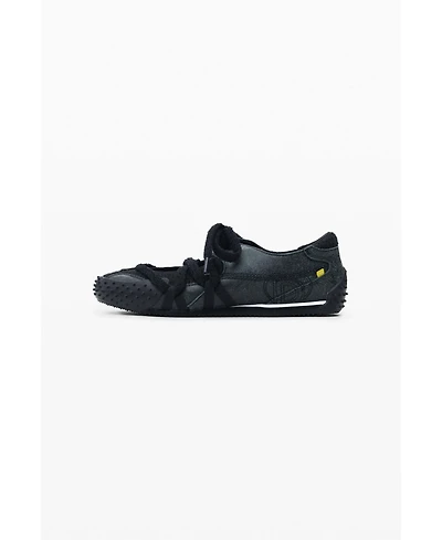 Desigual Women's Leather lace-up sneaker