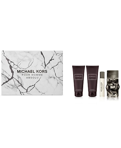 Michael Kors 4-Pc. Men's Pour Homme Absolu Eau De Parfum Fragrance Set