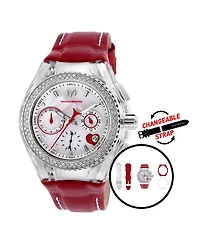 Technomarine Women's Tm-117001 Cruise Quartz Multifunction White Dial Watch