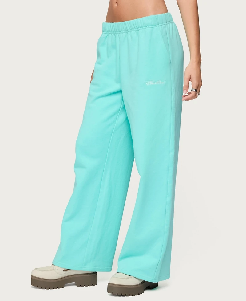 Edikted Women's Only Straight Leg Sweatpants