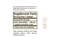 Solgar Lutein ,40 mg ,30 Soft Gels
