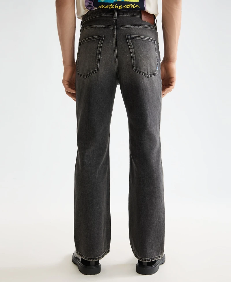 Scotch & Soda Men's Straight Leg Slim Fit Jeans