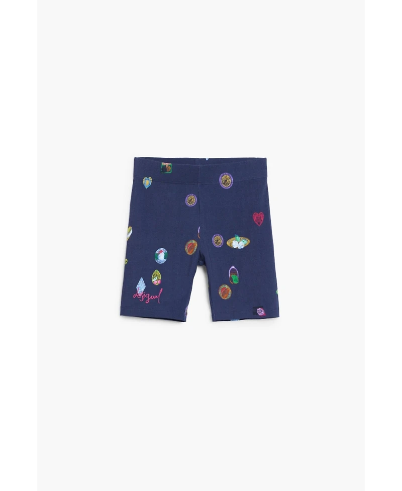 Desigual Girls's Collage cycling leggings