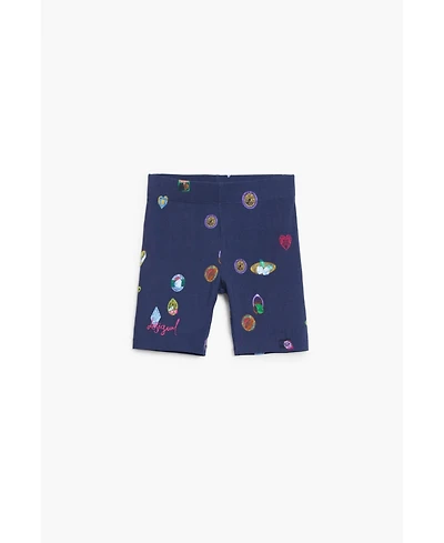 Desigual Girls's Collage cycling leggings