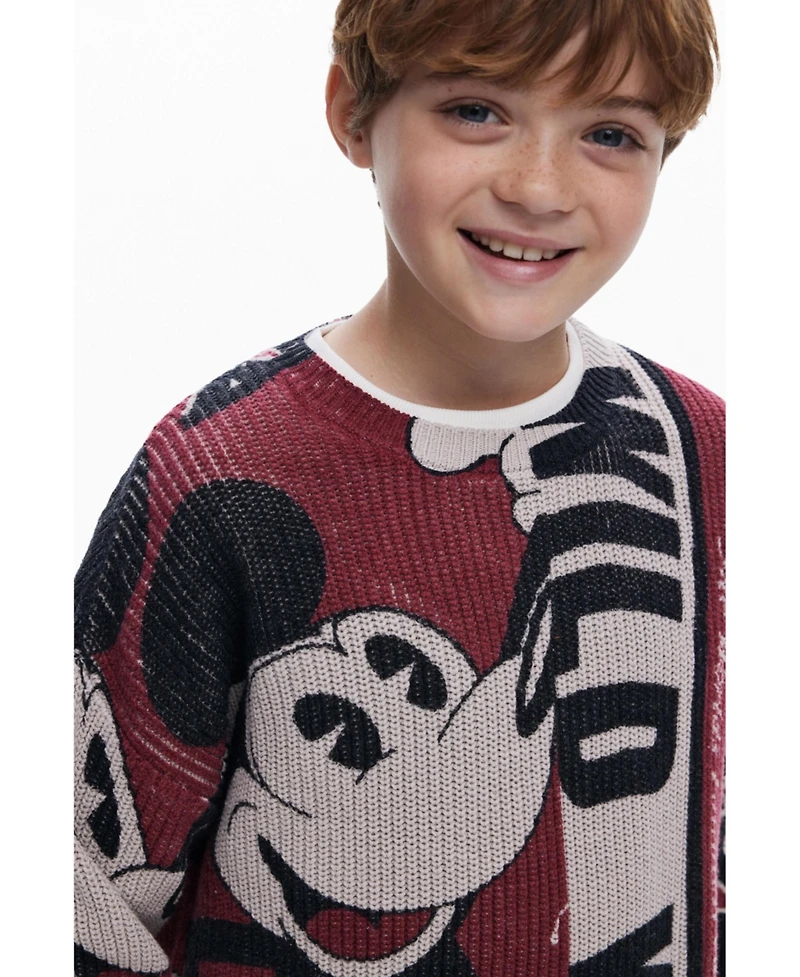 Desigual Boys Boys's Mickey Mouse sweater