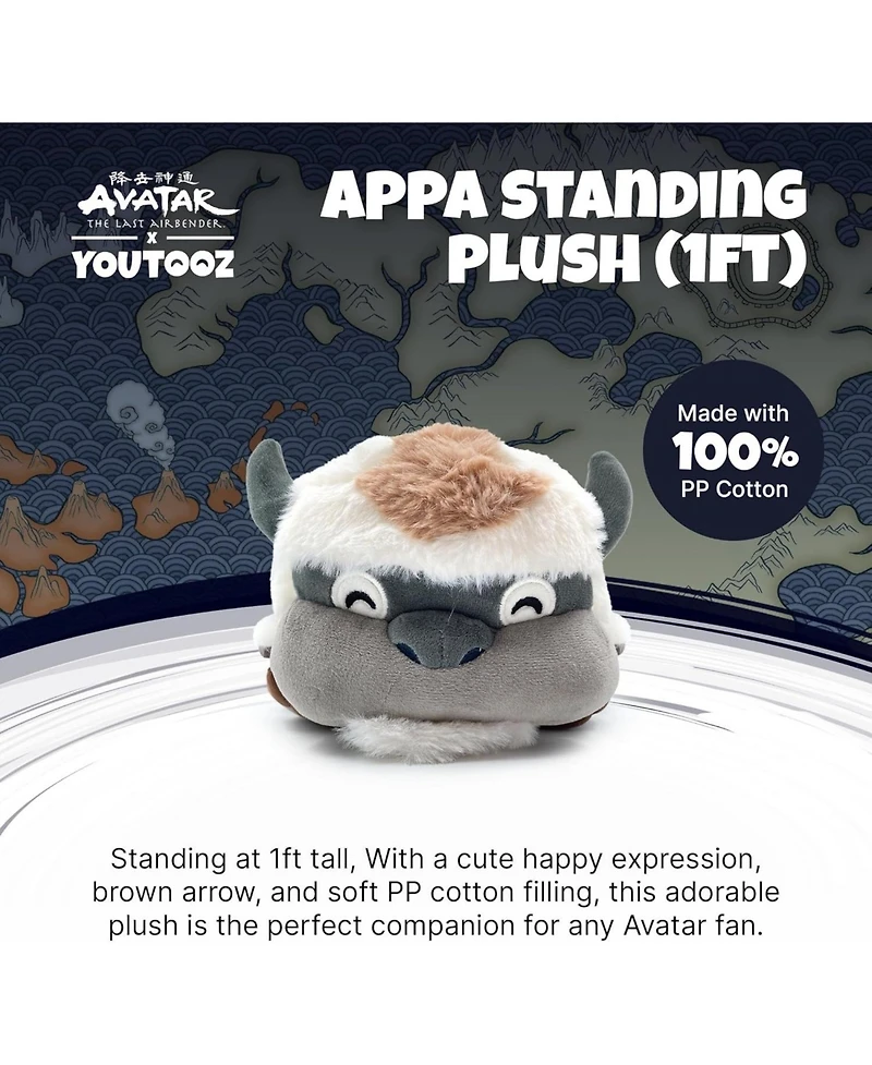 Youtooz: Avatar The Last Airbender Collection [Appa Standing 1-Foot Plush]