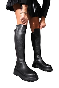 Prologue Shoes Paul Stretch Knee High Boot (Women)