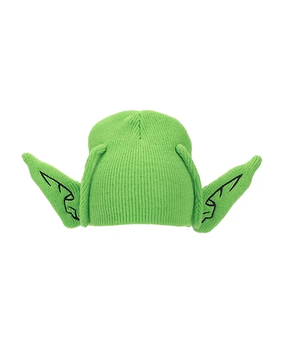 Dragon Ball Z Men's Piccolo Head With Ears And Antennas Knit Beanie