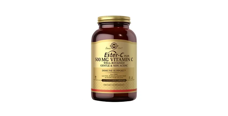 Solgar Ester-c Plus Vitamin C (Ester-c Ascorbate Complex) ,500 mg ,250 Veg Caps