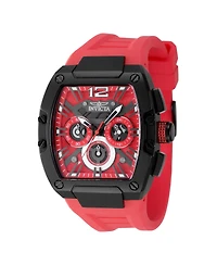 Invicta Men's 48473 Invicta Racing Quartz Chronograph Red Dial Watch