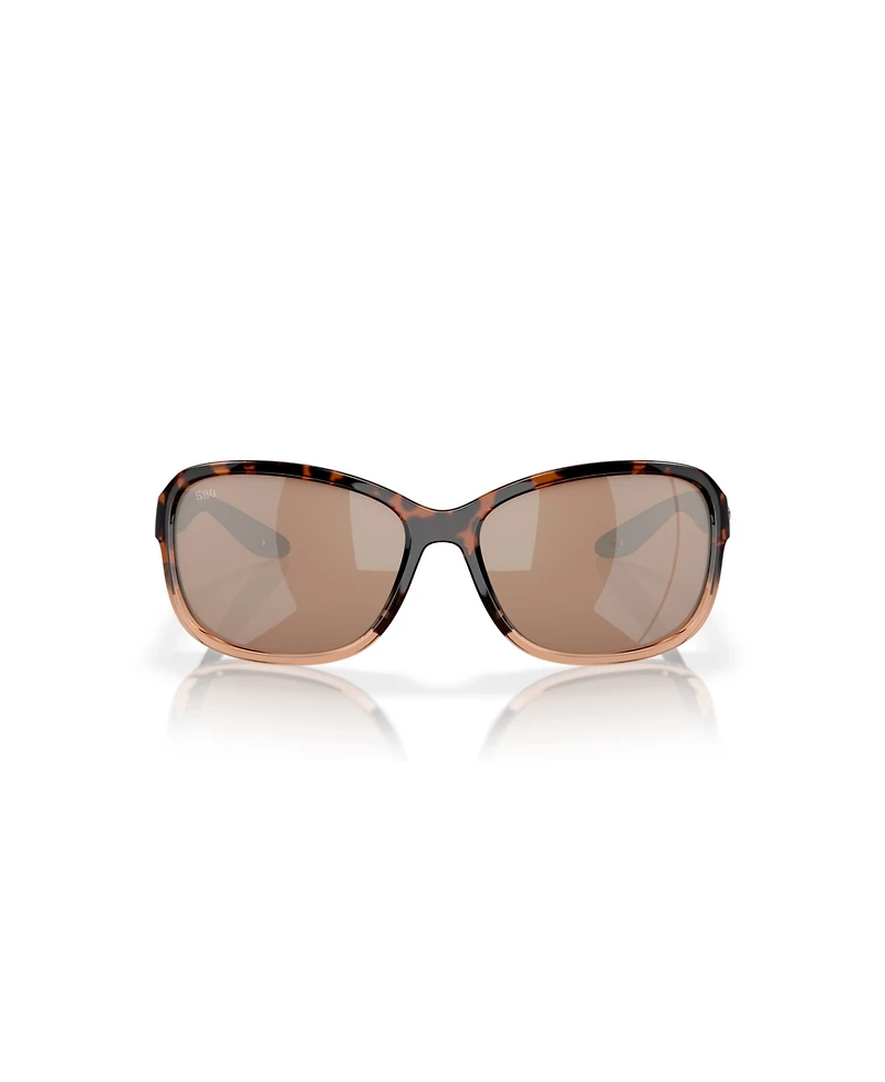 Costa Del Mar Women's Polarized Sunglasses, Seadrift 6S9114