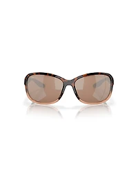 Costa Del Mar Women's Polarized Sunglasses, Seadrift 6S9114