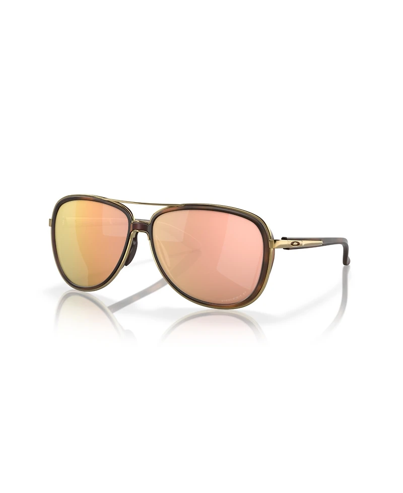 Oakley Women's Polarized Sunglasses, Split Time OO4129