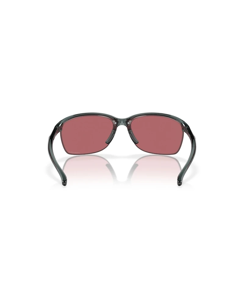 Oakley Women's Rectangle Sunglasses, Unstoppable OO9191