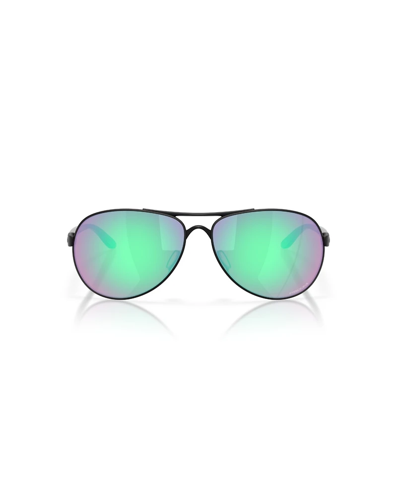 Oakley Women's Round Sunglasses, Feedback OO4079