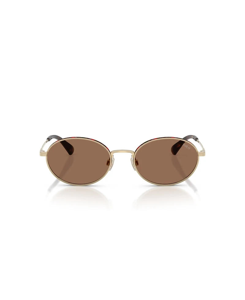 Polo Ralph Lauren Men's Oval Sunglasses, PH3162