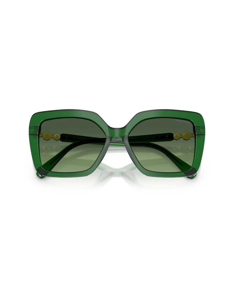 Swarovski Women's Butterfly Sunglasses, SK6049