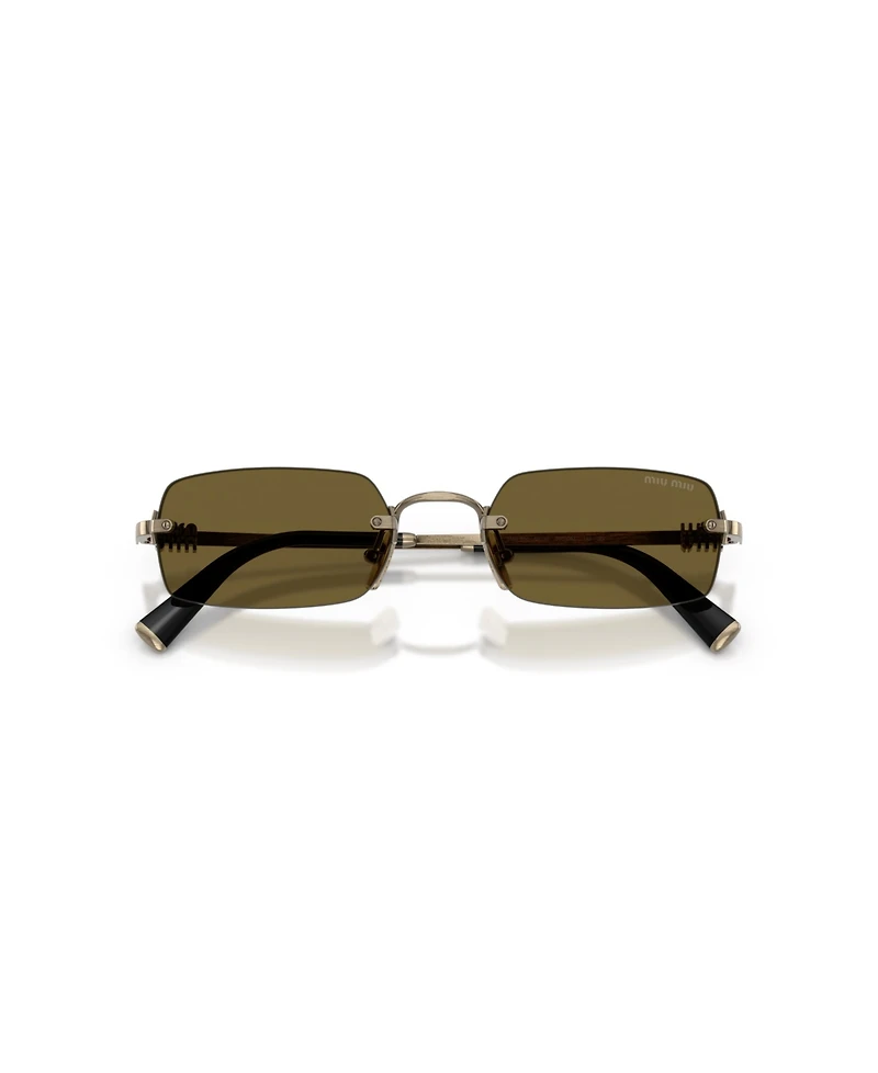 Miu Miu Women's Rectangle Sunglasses, Mu B50S