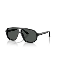 Emporio Armani Men's Pilot Sunglasses, EA4263U