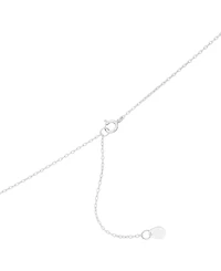 Macy's Cubic Zirconia Triple Open Heart Necklace (0.06 ct. t.w.) in 14K Gold Over Sterling Silver (also in Sterling Silver)