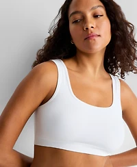 State of Day Women's Square-Neck Seamless Bralette, Macy's Exclusive