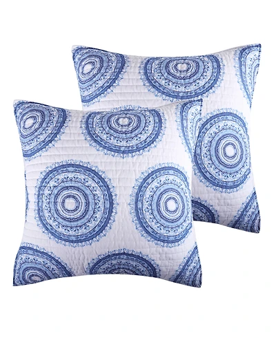 Levtex Home Batik Ocean 2-Pc. Sham Set, European