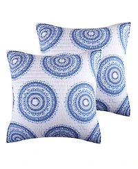 Levtex Home Batik Ocean 2-Pc. Sham Set, European
