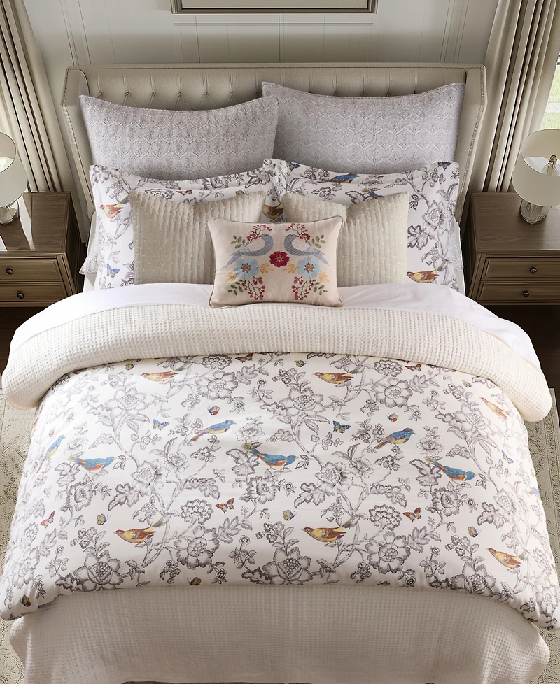 Levtex Home Mockingbird Reversible -Pc. Duvet Cover Set