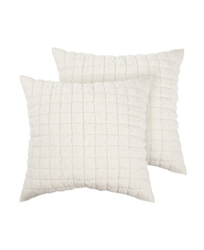 Levtex Home Whisper 2-Pc. Sham Set, European