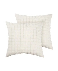 Levtex Home Whisper 2-Pc. Sham Set, European