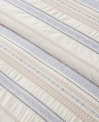 Levtex Pickford Tribal Stripe 3-Pc. Duvet Cover Set, King/California King