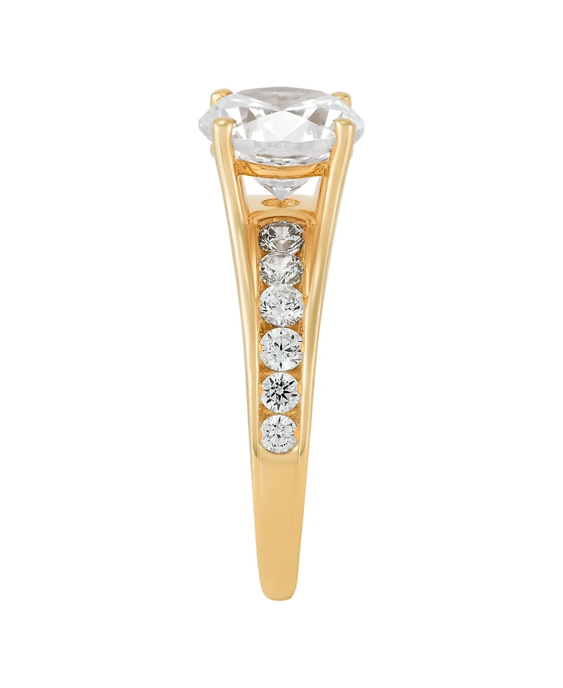 Grown With Love Certified Lab Grown Diamond Ring (2-1/2 ct. t.w.) in 14K Yellow Gold